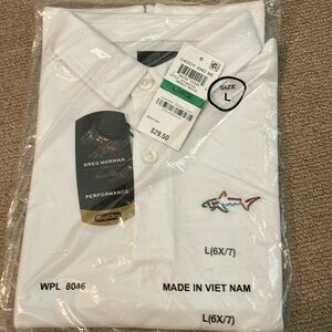 NWT Greg Norman for Tasso Elba Boys Polo Shirt